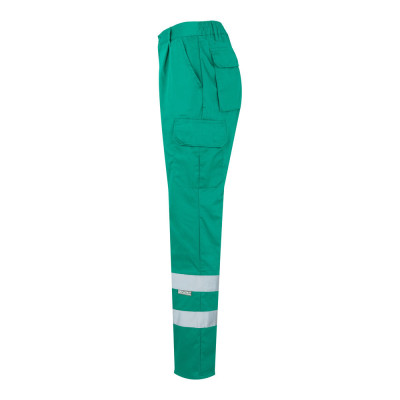 VL ASCLEPIUS. Multi-pocket twill trousers (200g/m²), in cotton (35) and polyester (65)